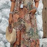 Harper | Vestido Floral Animado para Mulher