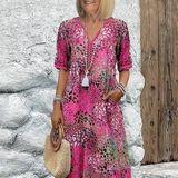 Harper | Vestido Floral Animado para Mulher