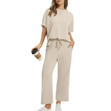 Luísa – Conjunto casual de blusa e calça