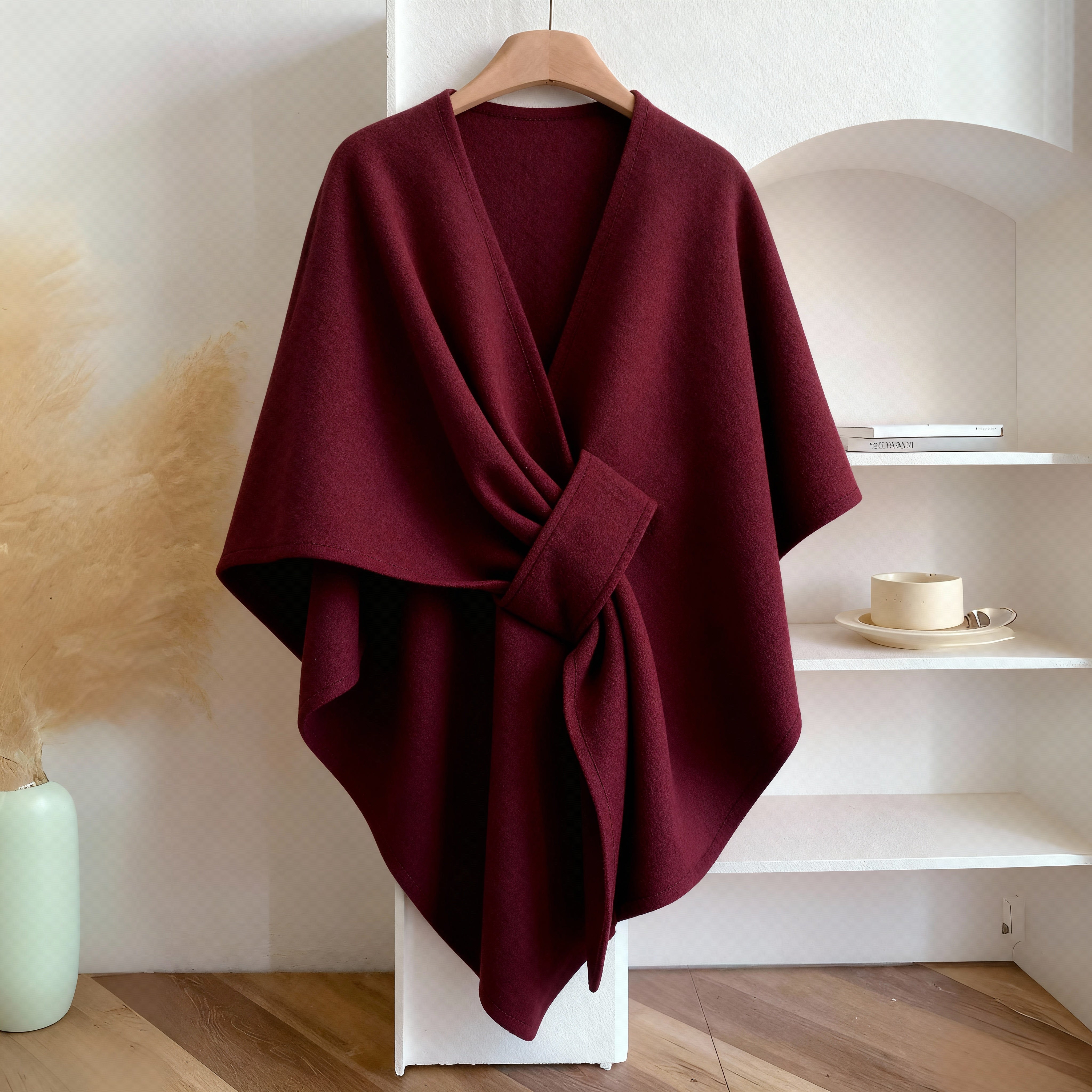 ALU - O Xale Drapado em Polar Luxo