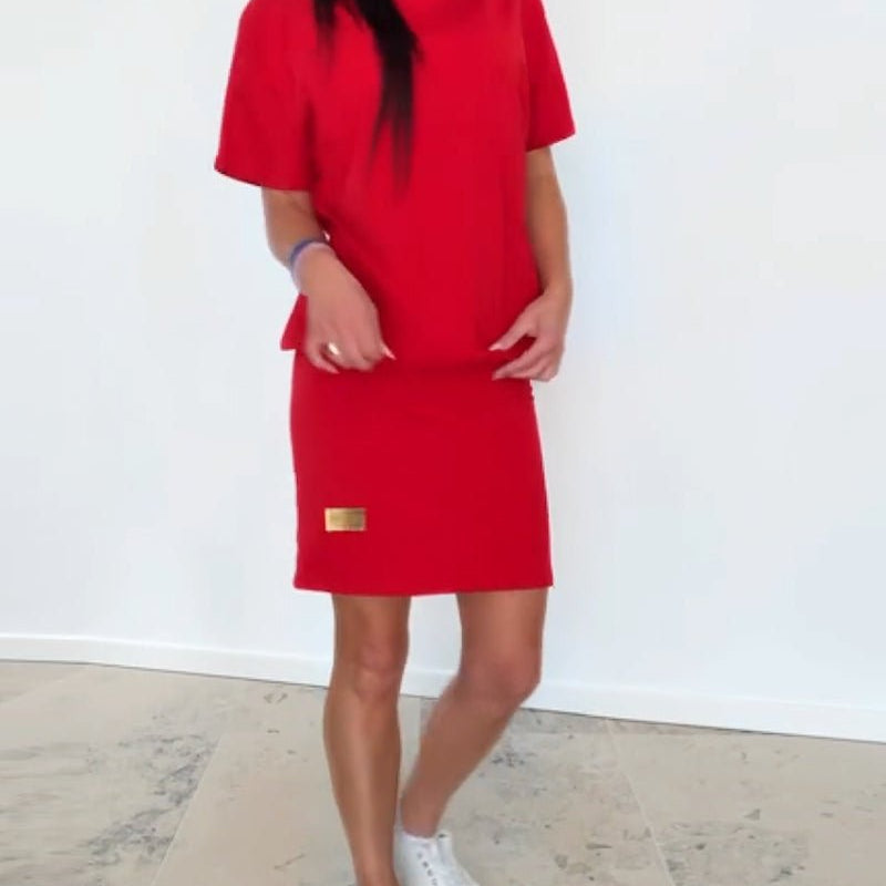 Melissa | Vestido de stretch confortável para Mulher