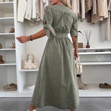 Ivanka | Vestido jeans brilhante