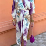 Sofia - Vestido de verão sofisticado Céline para Mulher