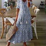 Diana™ - Vestido Bohemian com Cobertura Abdômen