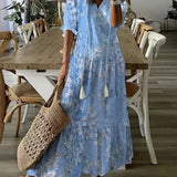 Diana™ - Vestido Bohemian com Cobertura Abdômen